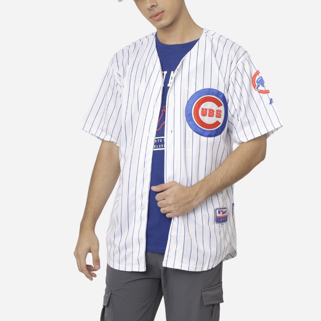 Branded Men's Active Baseball Tshirt White