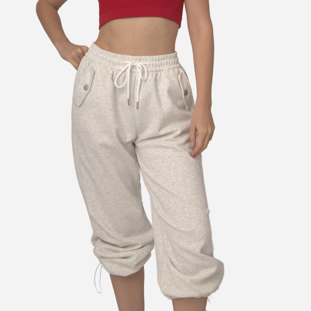 Branded Women's Sweat Pants Light Grey