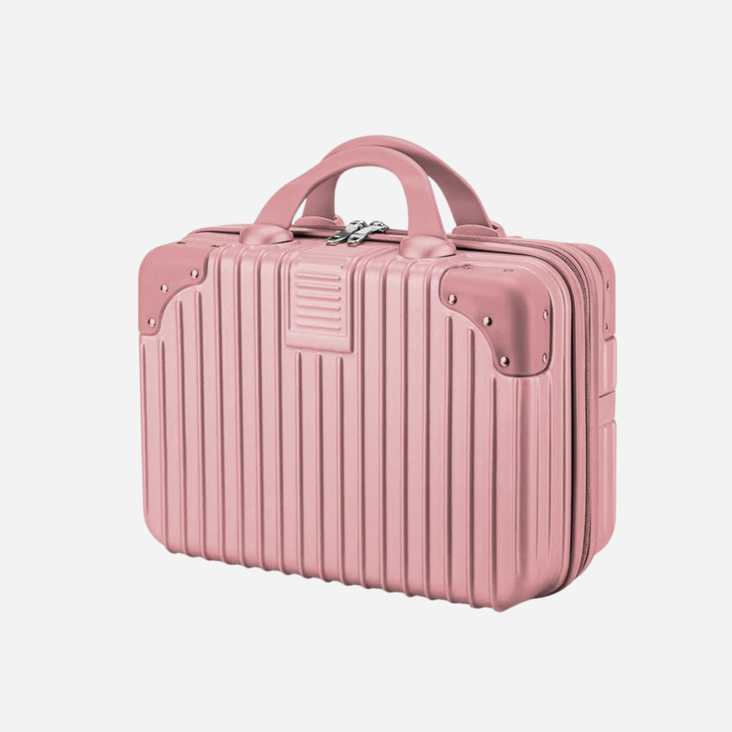 Rose gold mini suitcase on sale