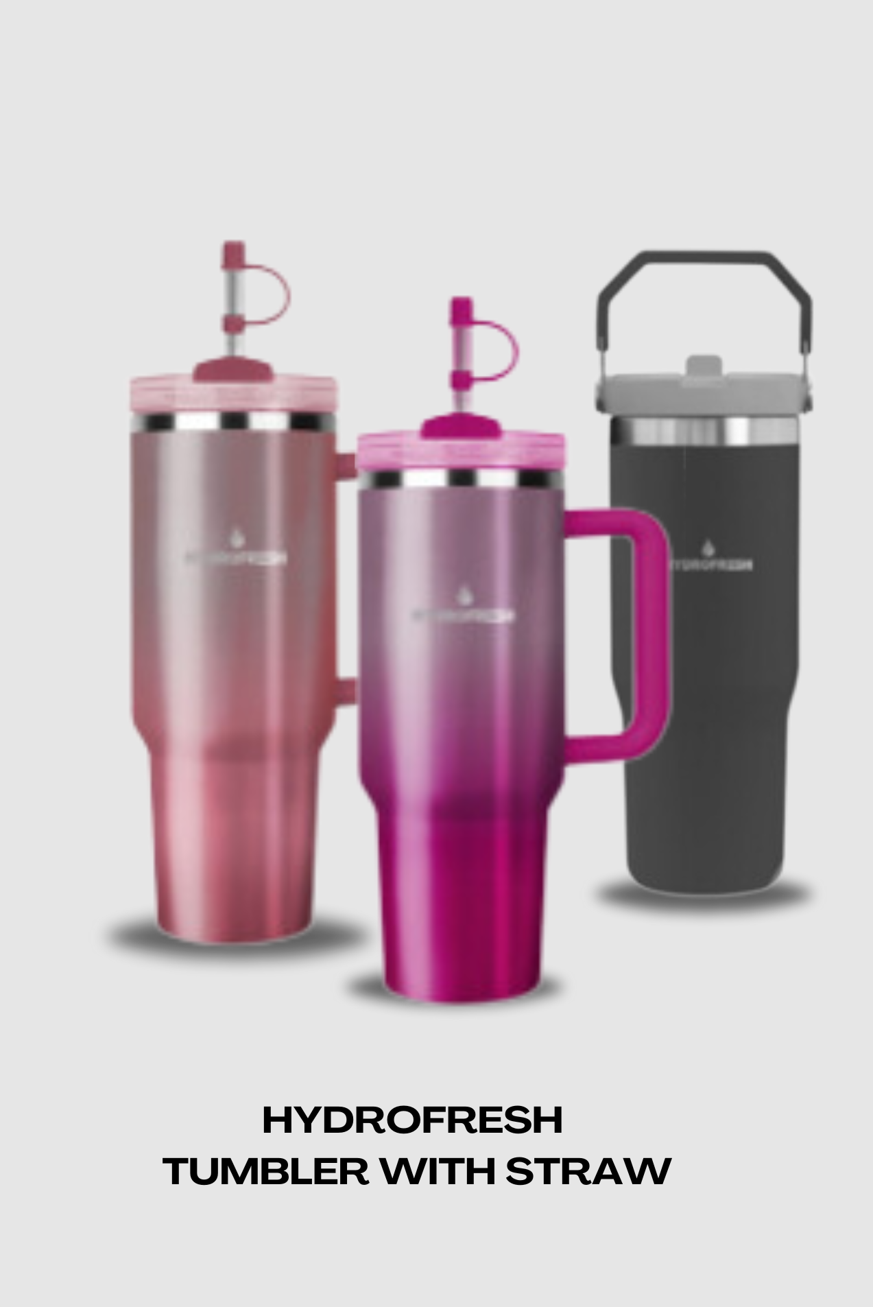 Hydrofresh Color HydroFresh Tumbler with Straw – SURPLUS | Find Your Style