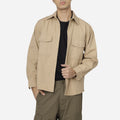 Branded Men's Utility Twill Longsleeves Beige