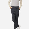 Branded Men's Viscose Pants Relax Fit Charcoal