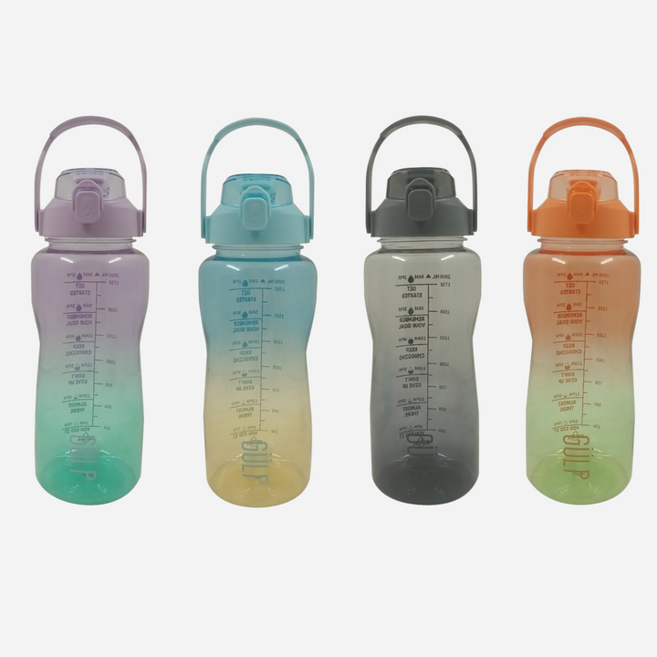 2L GULP Ombre Water Bottle w/  Twist Spout