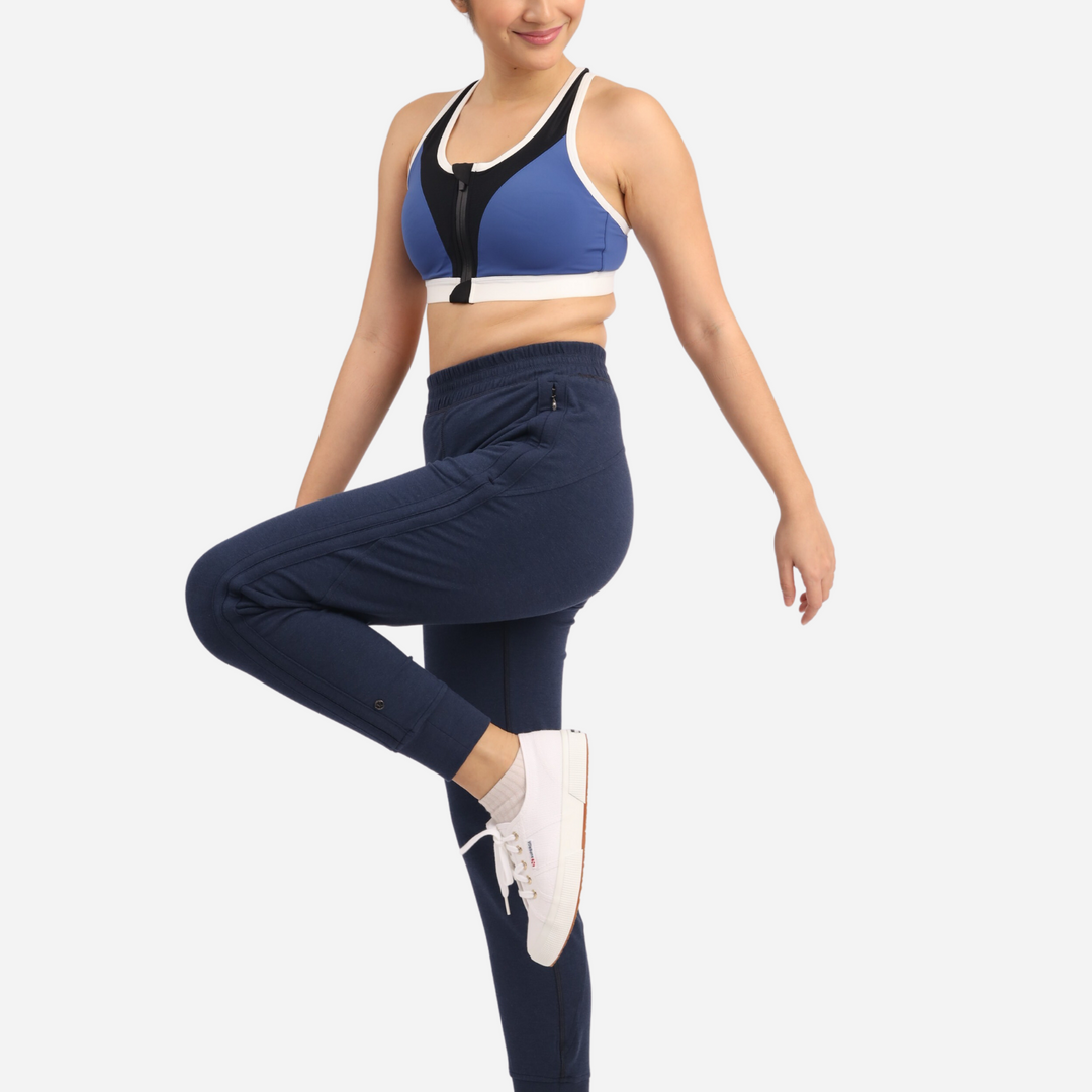 Branded Women's Active Leggings Pants Blue