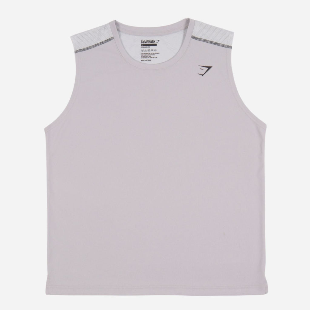 Branded Men's Active Training Sando Jersey Light Gray