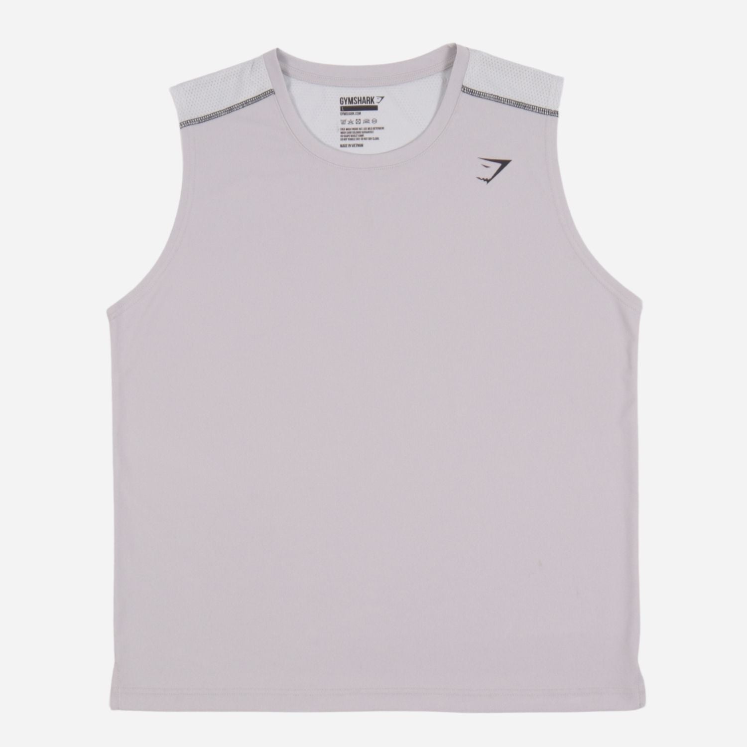 Branded Men's Active Training Sando Jersey Light Gray