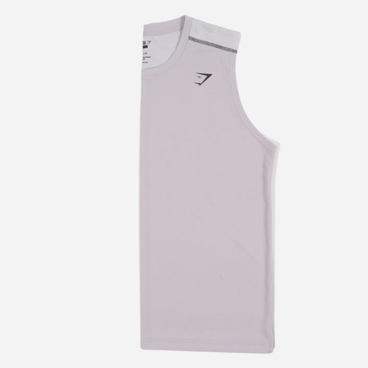 Branded Men's Active Training Sando Jersey Light Gray