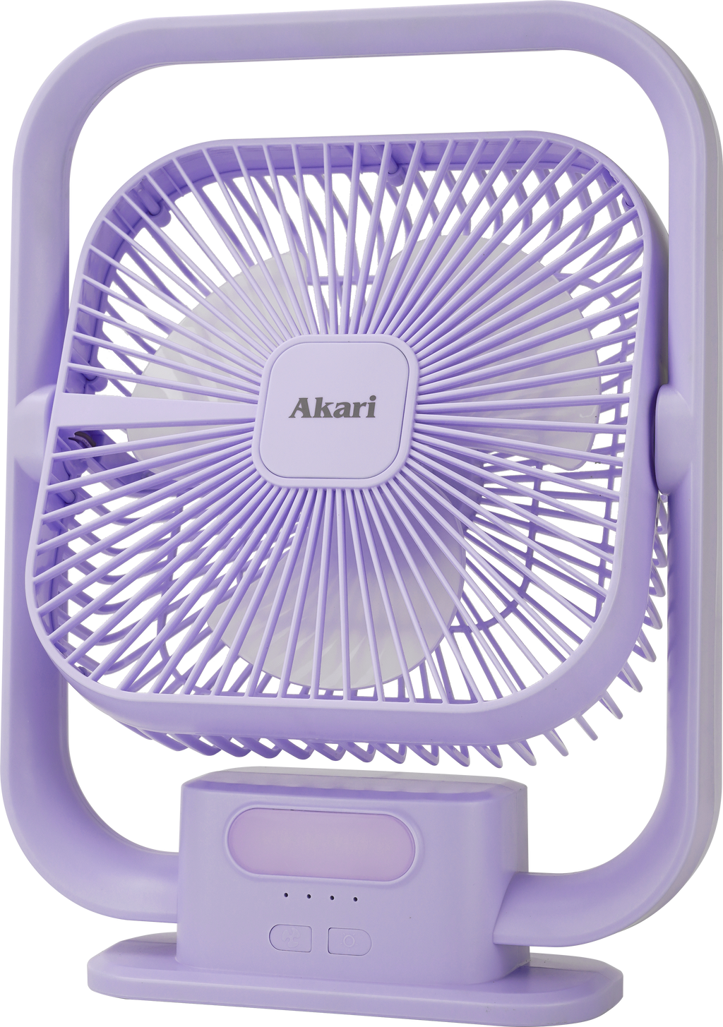 Akari 8" Rechargeable Fan with Light