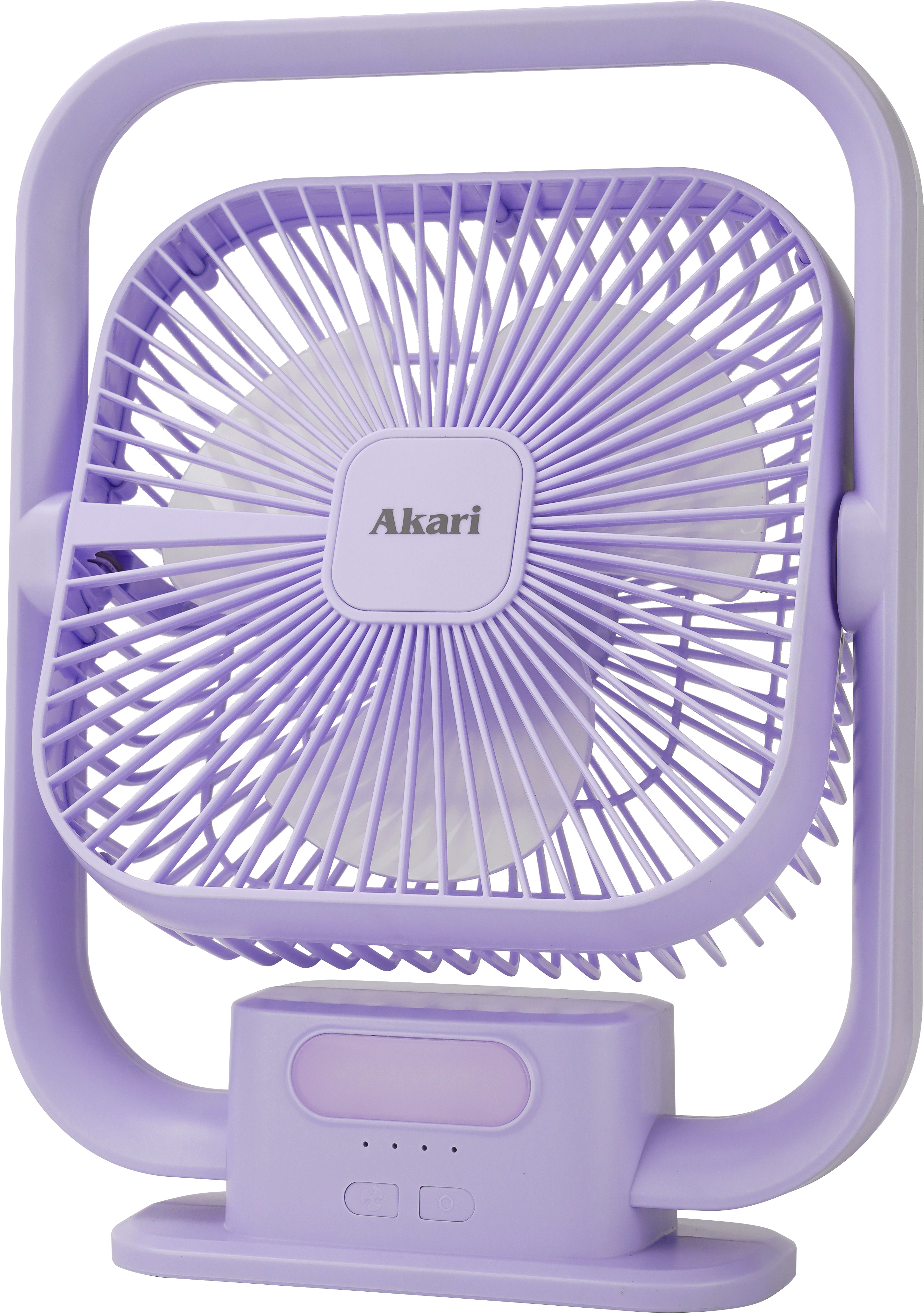 Akari 8" Rechargeable Fan with Light