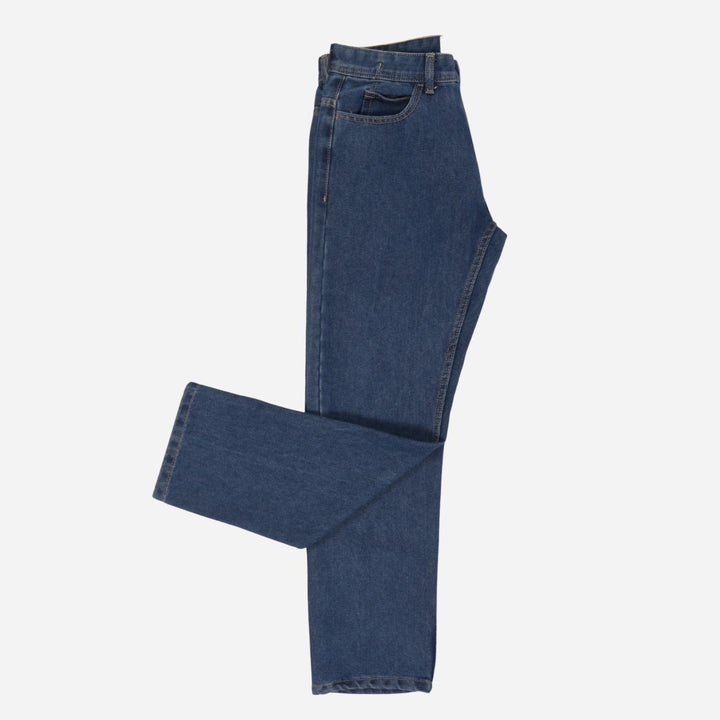 Branded Men's Denim Pants Slim Blue