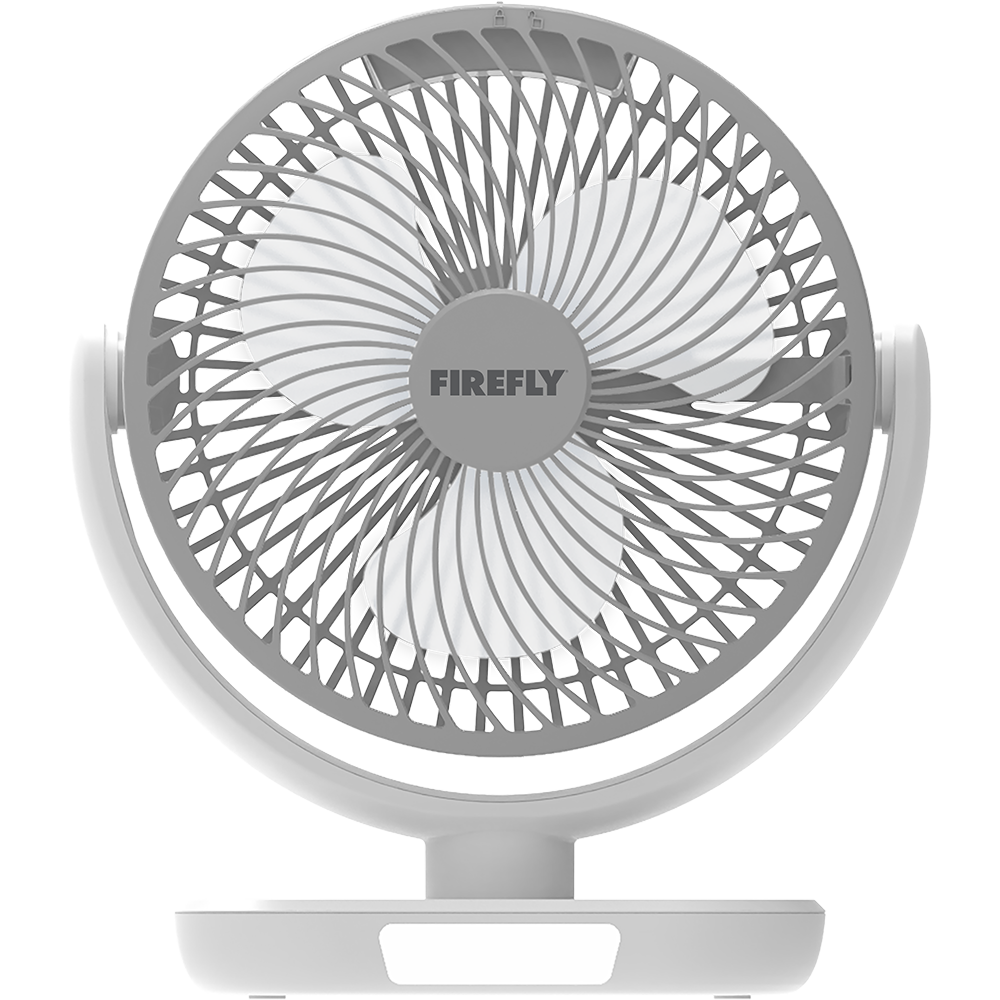 Firefly 6" Rechargeable Fan with Night Light