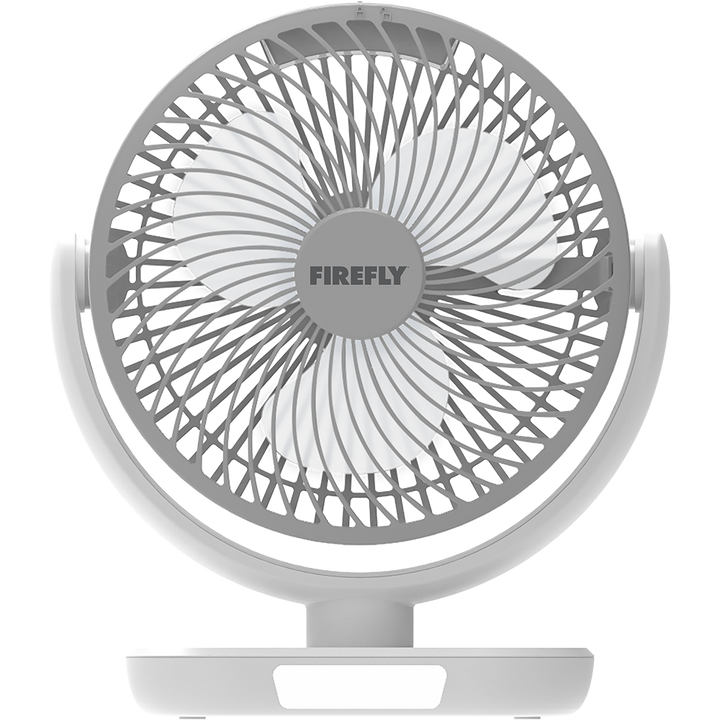 Firefly 6" Rechargeable Fan with Night Light