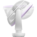 Firefly 6" Rechargeable Fan with Night Light