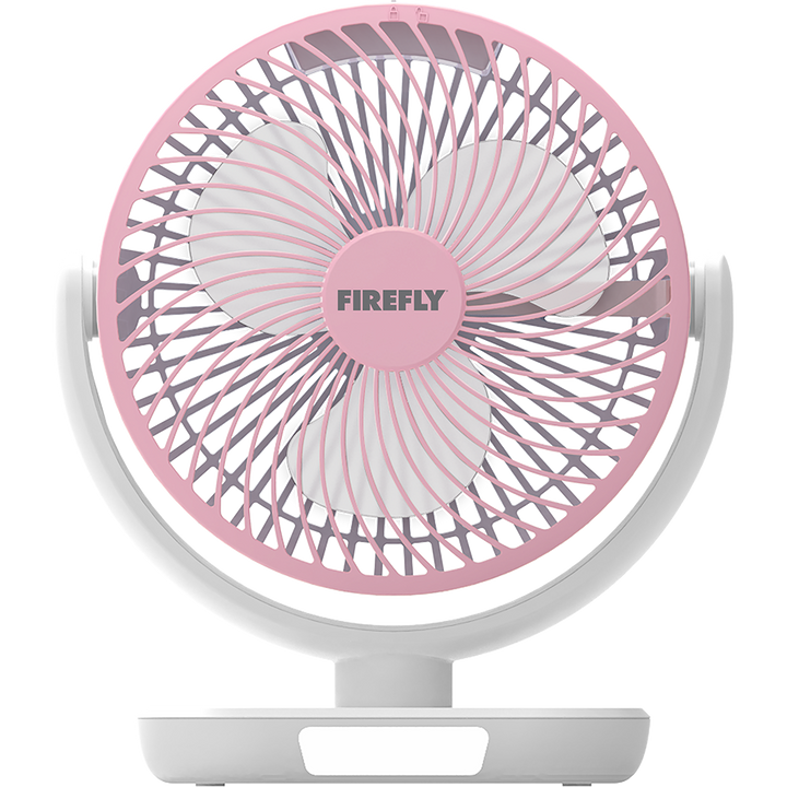 Firefly 6" Rechargeable Fan with Night Light