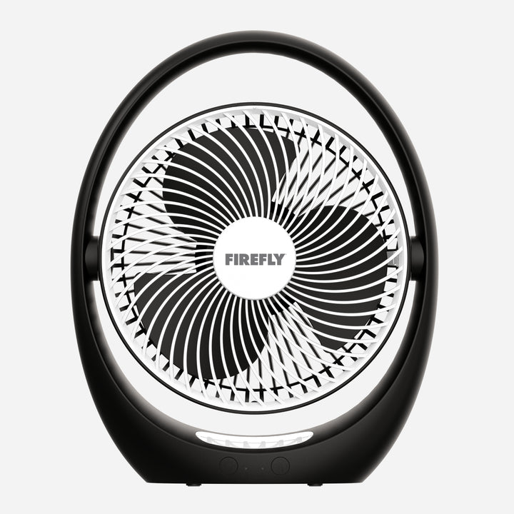 Firefly 7" Rechargeable Fan with Night Light