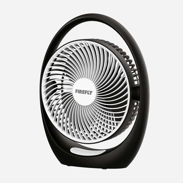 Firefly 7" Rechargeable Fan with Night Light