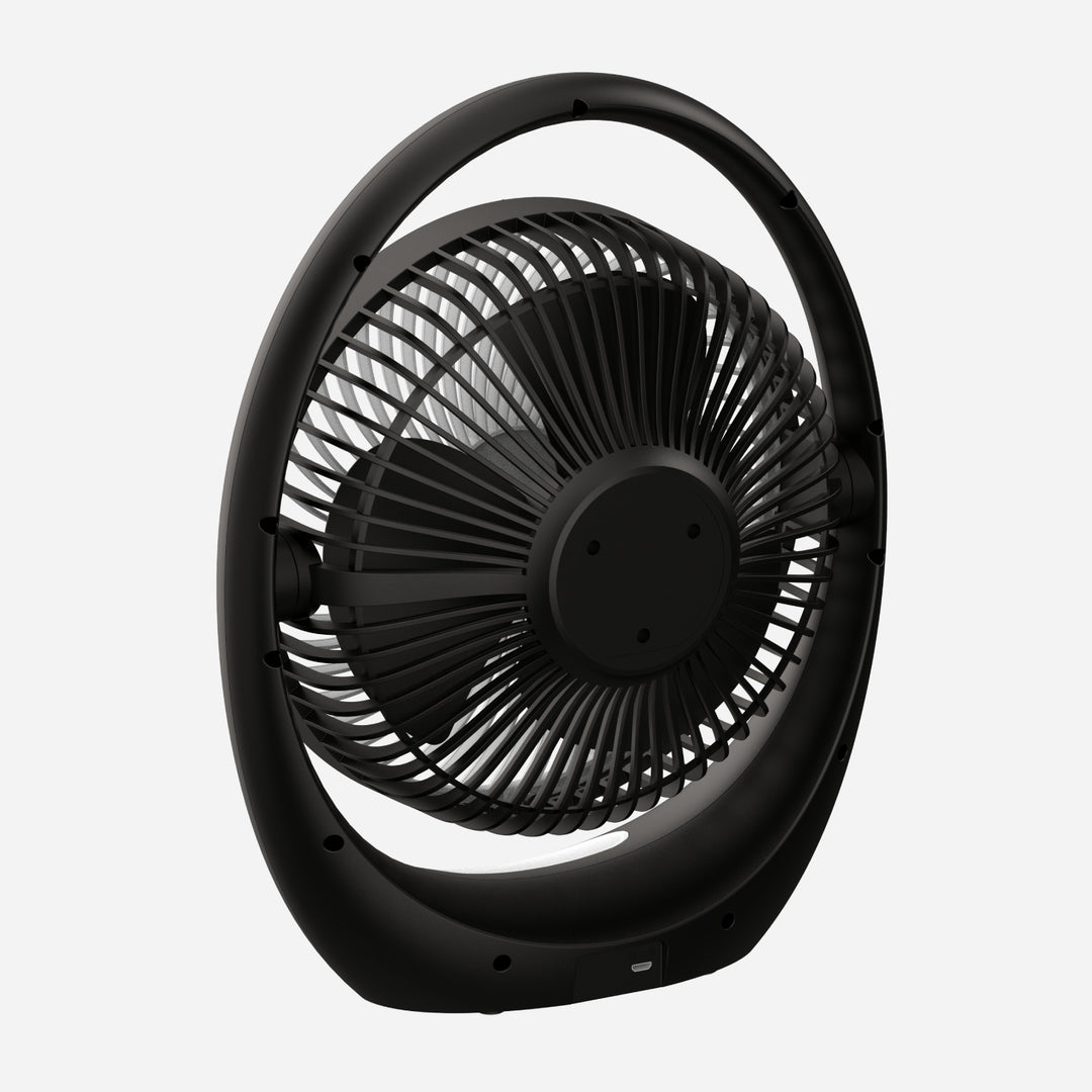 Firefly 7" Rechargeable Fan with Night Light