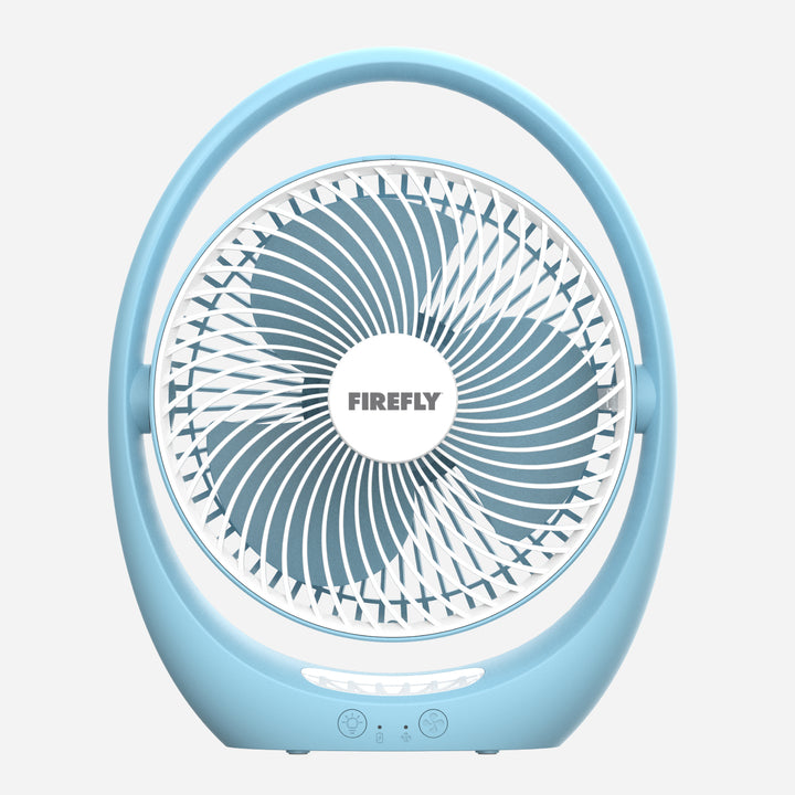 Firefly 7" Rechargeable Fan with Night Light