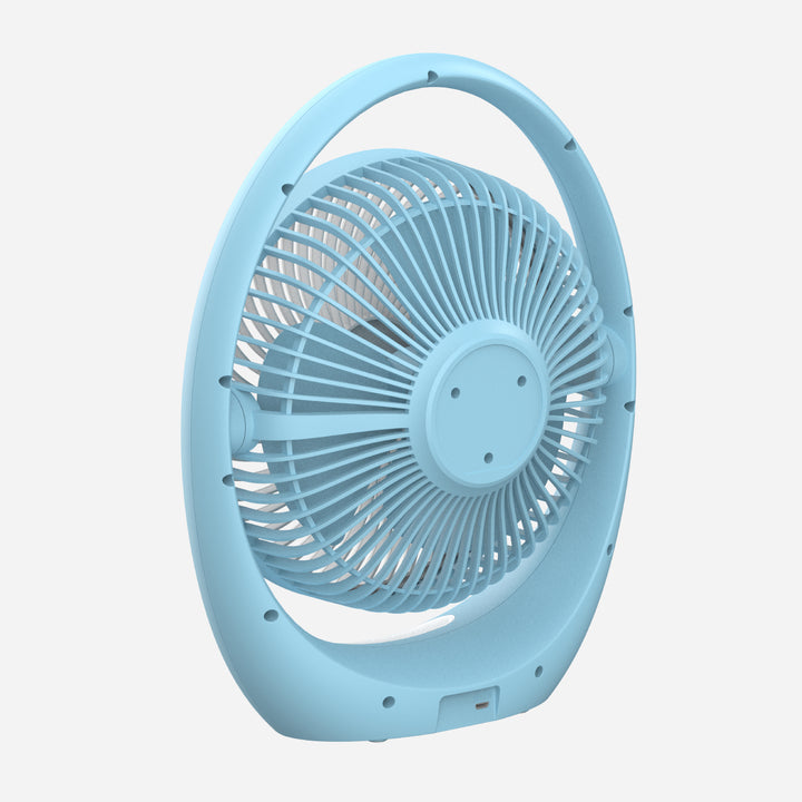 Firefly 7" Rechargeable Fan with Night Light