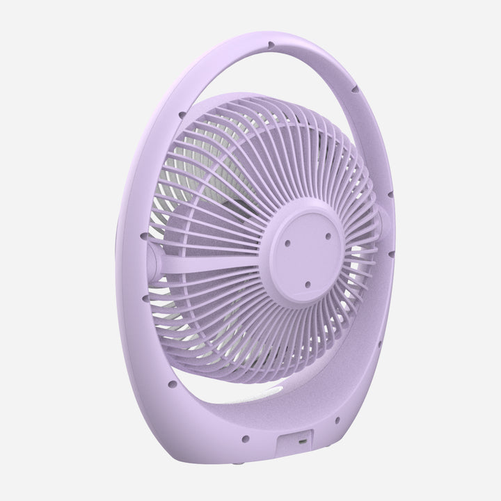 Firefly 7" Rechargeable Fan with Night Light