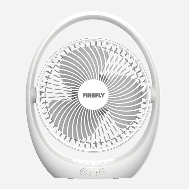 Firefly 7" Rechargeable Fan with Night Light