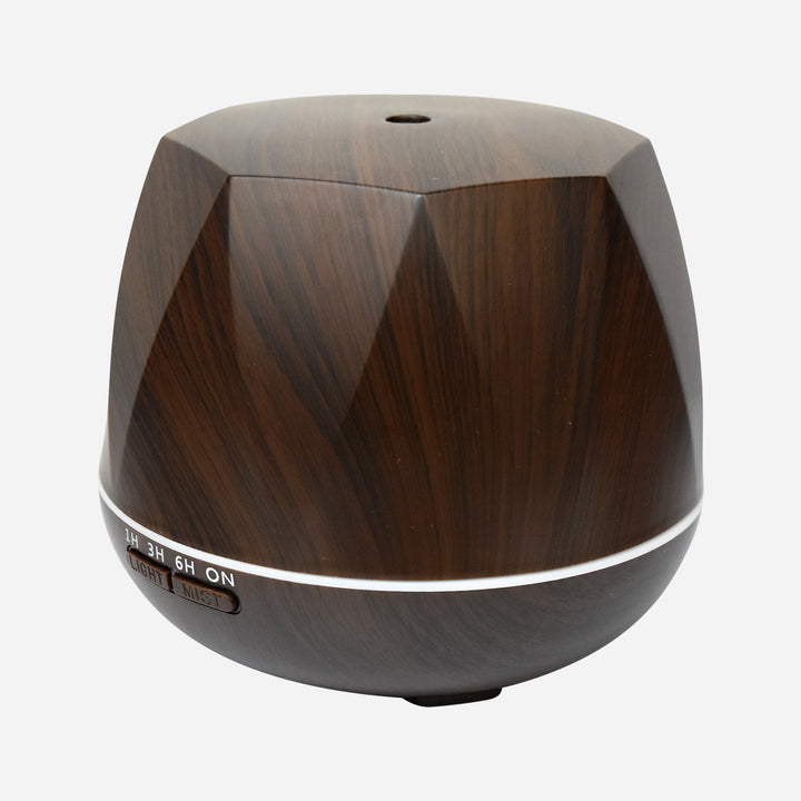 Fresh Air Wooden Humidifier Diamond Shape with Remote Wood