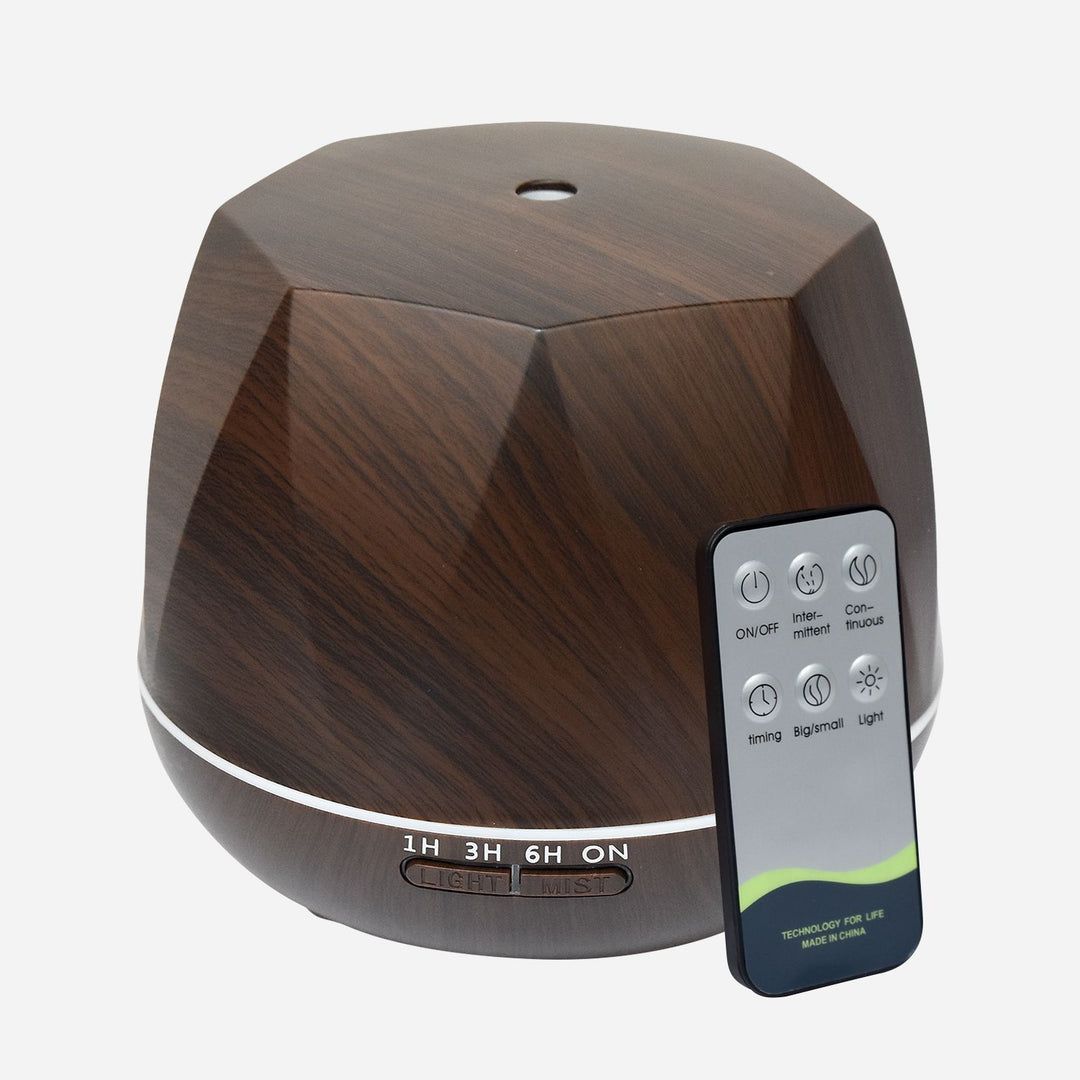 Fresh Air Wooden Humidifier Diamond Shape with Remote Wood – SURPLUS ...