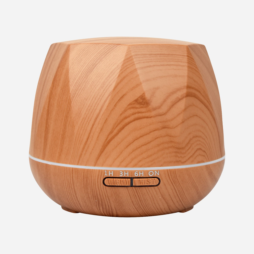 Fresh Air Wooden Humidifier Diamond Shape with Remote Wood