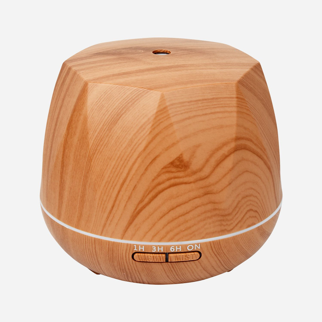 Fresh Air Wooden Humidifier Diamond Shape with Remote Wood