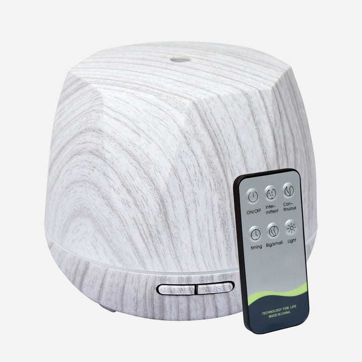 Fresh Air Wooden Humidifier Diamond Shape with Remote Wood