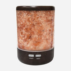 Fresh Air Humidifier with Salt Lamp Wood