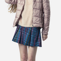 Branded Women's Mini Skirt Blue
