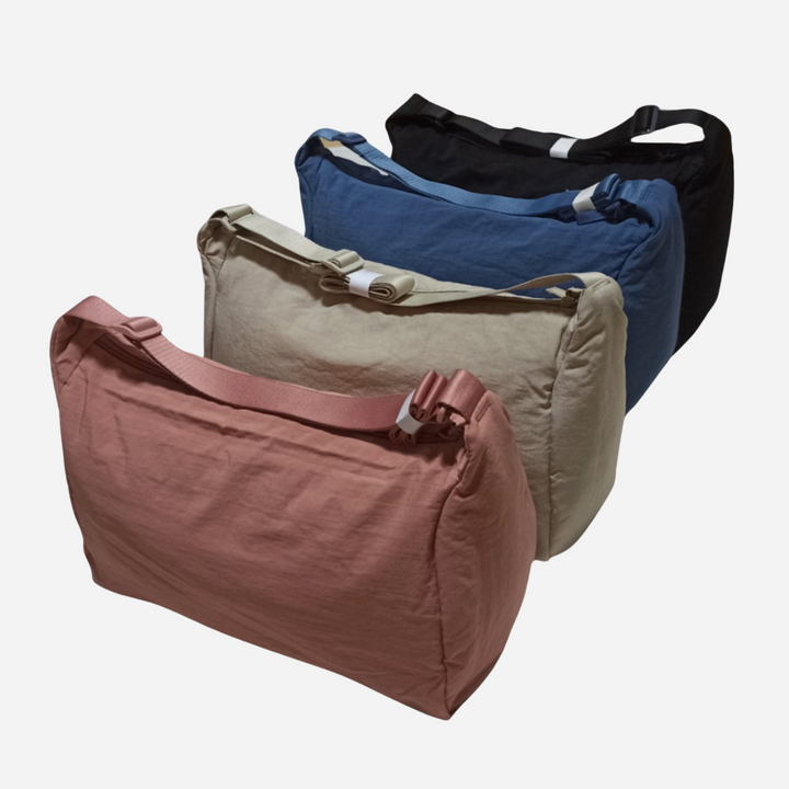 Nylon Messenger Bag