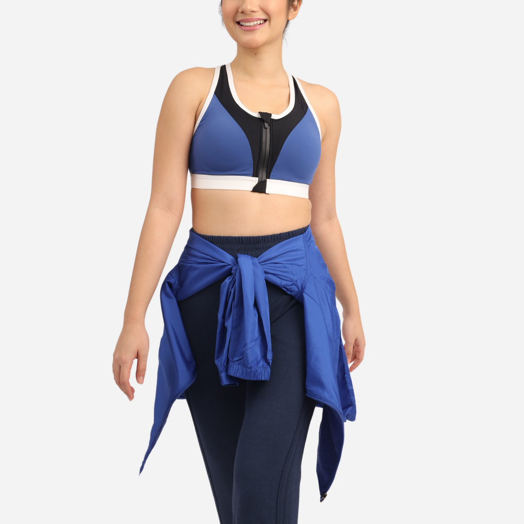 Branded Women's Sports Bra  Blue