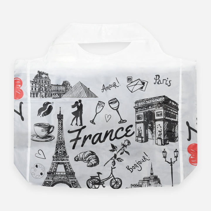 Reusable Tote Bag France White