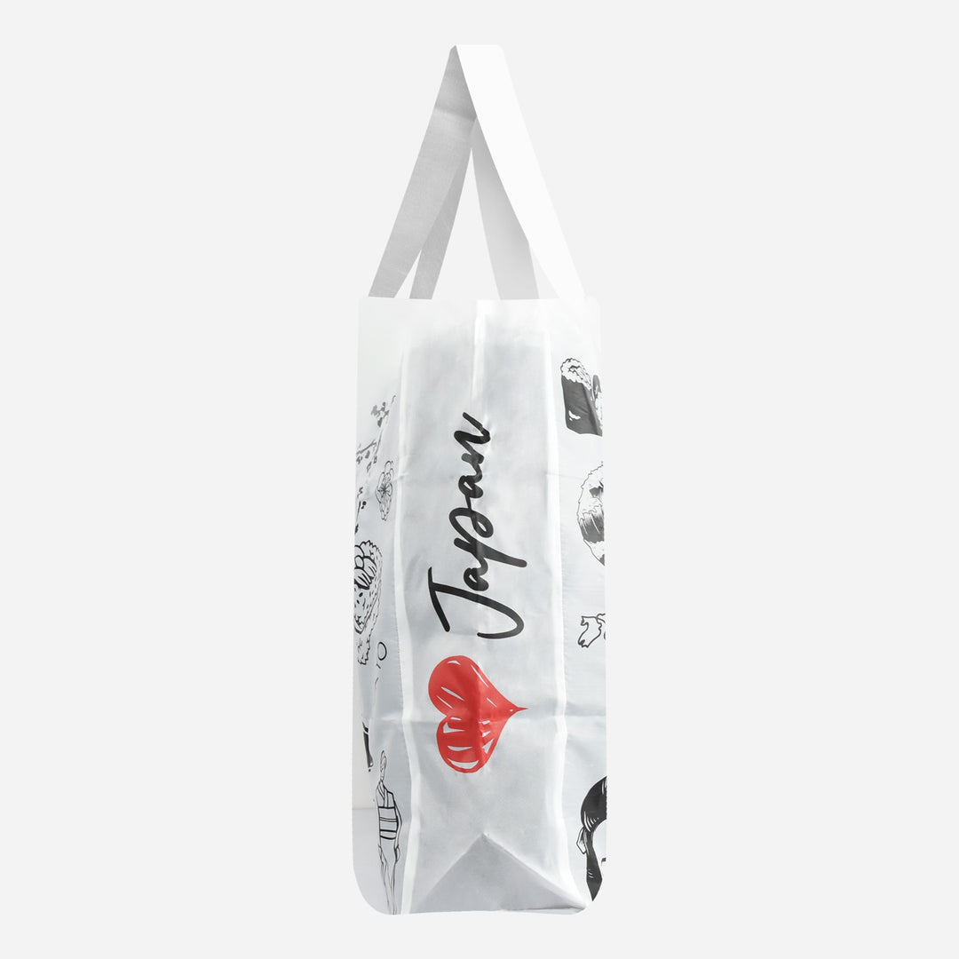 Reusable Tote Bag Japan White