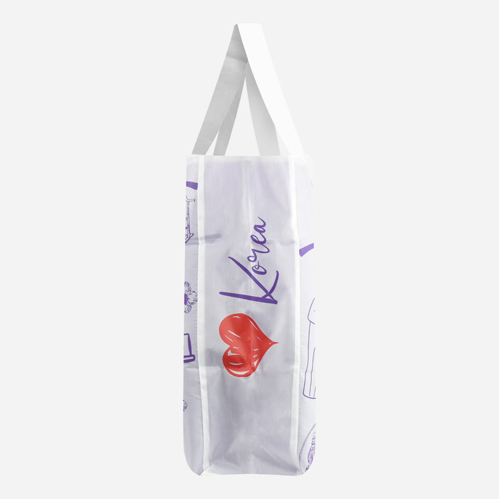 Reusable Tote Bag Korea White