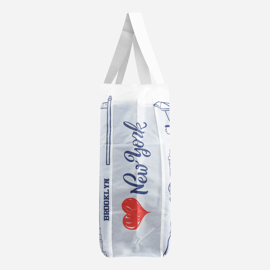 Reusable Tote Bag New York White