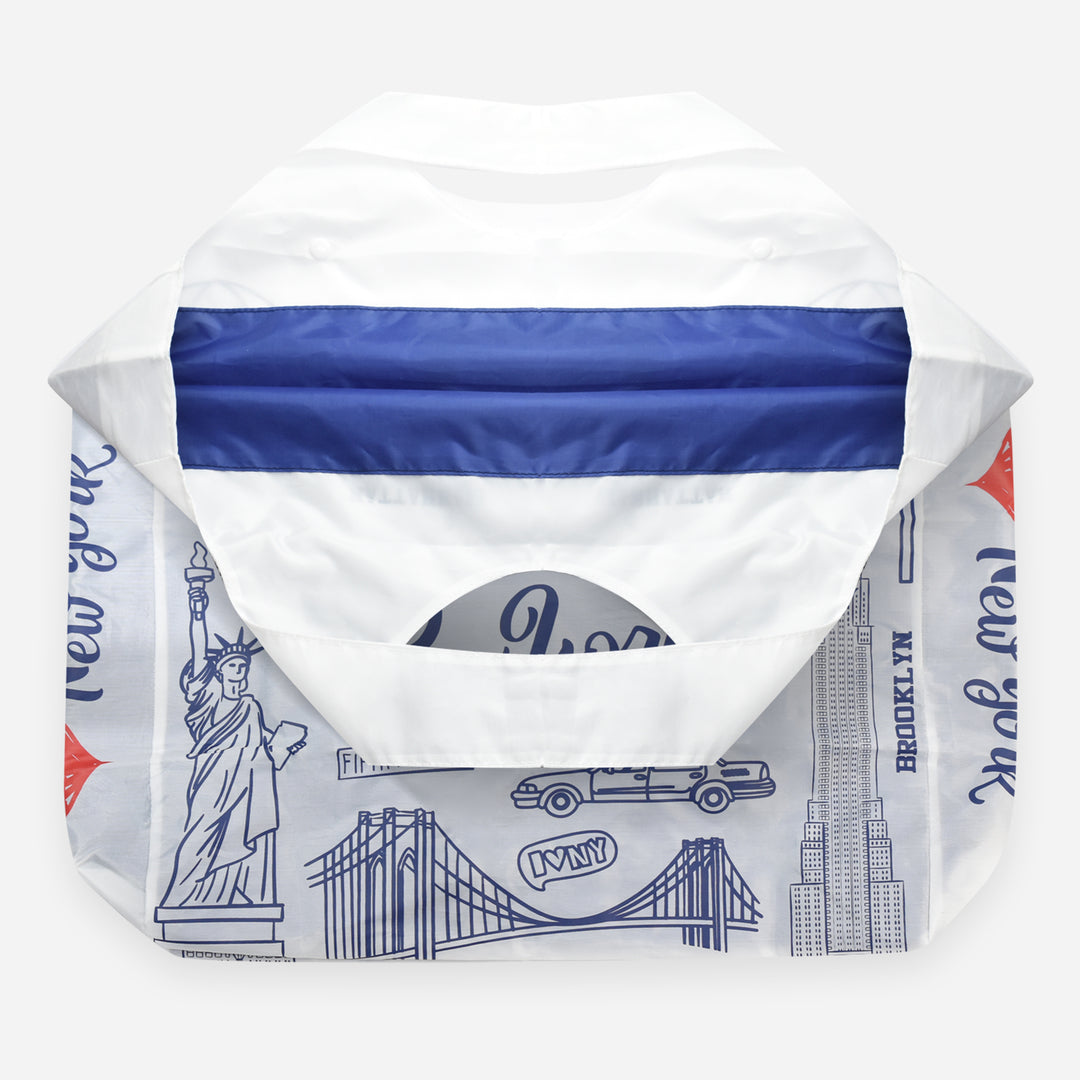 Reusable Tote Bag New York White