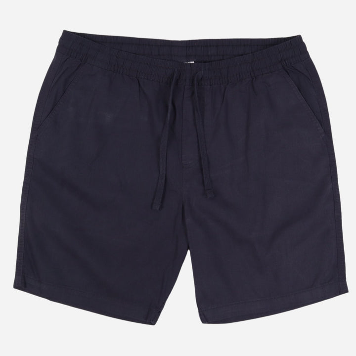 Branded Men's Twill Garter Easy Shorts Navy