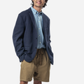 Branded Men's Plain Blazer Navy