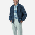 Branded Men's Bomber Jacket Navy Blue