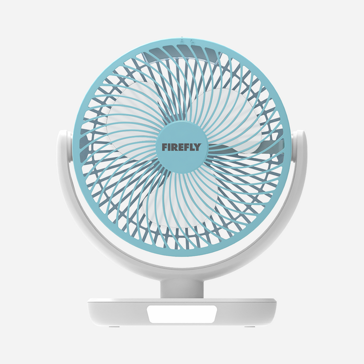 Firefly 6" Rechargeable Fan with Night Light