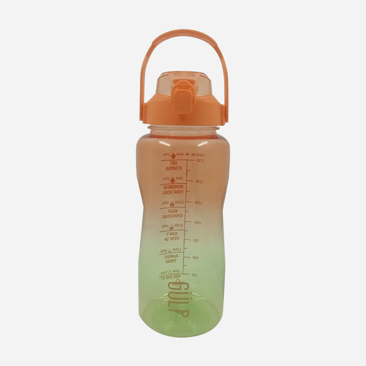 2L GULP Ombre Water Bottle w/  Twist Spout